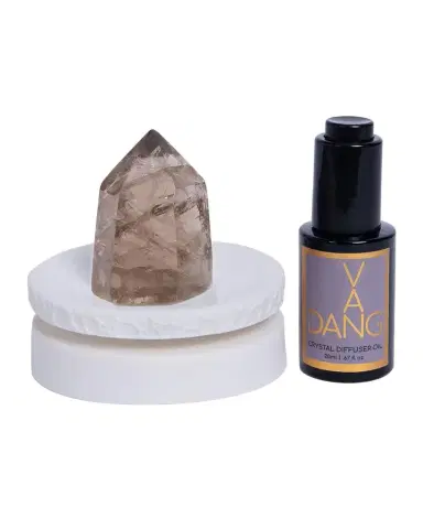 Van Dang Fragrances Acid Washed Dream Diffuser Oil with Smoky Quartz, 0.67 oz. | Thumbnail 1 Van Dang Fragrances Acid Washed Dream Diffuser Oil with Smoky Quartz, 0.67 oz. | Thumbnail 1
