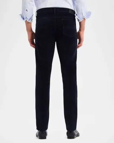 Robert Graham Men 's Celestial Velvety Slim Five-Pocket Pants | Thumbnail 2 Robert Graham Men 's Celestial Velvety Slim Five-Pocket Pants | Thumbnail 2