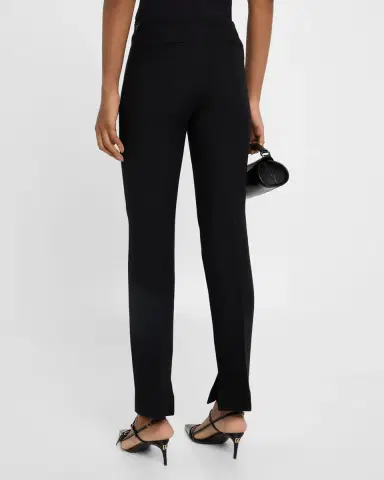 Amir Taghi Lisa Pintuck Slit-Hem Skinny Ankle Pants | Thumbnail 3 Amir Taghi Lisa Pintuck Slit-Hem Skinny Ankle Pants | Thumbnail 3