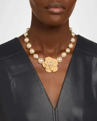 Dolce & Gabbana Bijoux Flower Necklace | Thumbnail 2 Dolce & Gabbana Bijoux Flower Necklace | Thumbnail 2