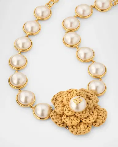 Dolce & Gabbana Bijoux Flower Necklace | Thumbnail 3 Dolce & Gabbana Bijoux Flower Necklace | Thumbnail 3