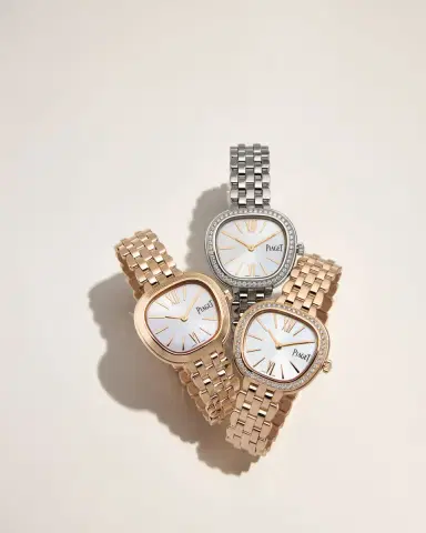 Piaget 29mm 18K Rose Gold Diamond Bezel Sixtie Watch | Thumbnail 4 Piaget 29mm 18K Rose Gold Diamond Bezel Sixtie Watch | Thumbnail 4