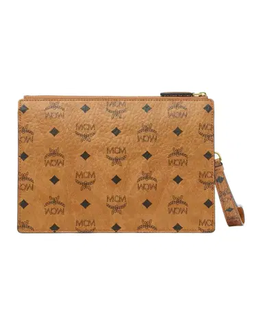 MCM Aren Small Visetos Flat Pouch | Thumbnail 1 MCM Aren Small Visetos Flat Pouch | Thumbnail 1