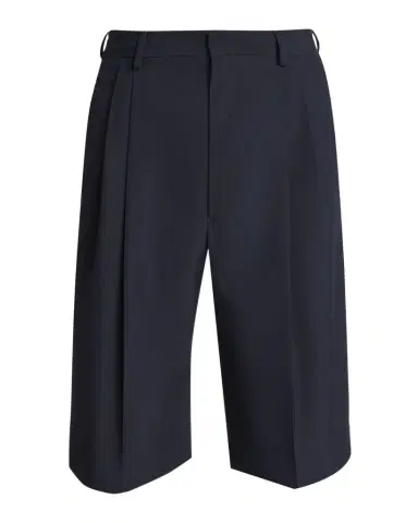 Dries Van Noten Men's Panrom Relaxed Fit Double-Pleated Shorts | Thumbnail 1 Dries Van Noten Men's Panrom Relaxed Fit Double-Pleated Shorts | Thumbnail 1