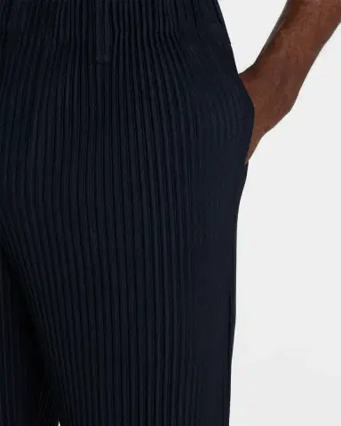 Homme Plissé Issey Miyake Men 's Pleated Flat-Front Pants | Thumbnail 5 Homme Plissé Issey Miyake Men 's Pleated Flat-Front Pants | Thumbnail 5