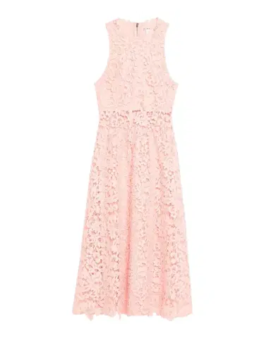 ALICE + OLIVIA Babette Lace Midi Dress | Thumbnail 1 ALICE + OLIVIA Babette Lace Midi Dress | Thumbnail 1