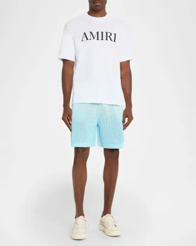 AMIRI Men's Cotton Knit Drawstring Shorts | Thumbnail 2 AMIRI Men's Cotton Knit Drawstring Shorts | Thumbnail 2