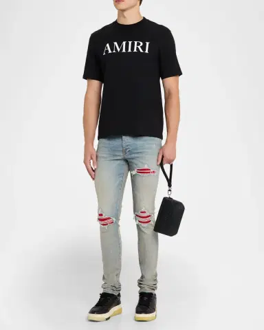 AMIRI Men's MX1 Distressed Skinny Jeans | Thumbnail 2 AMIRI Men's MX1 Distressed Skinny Jeans | Thumbnail 2