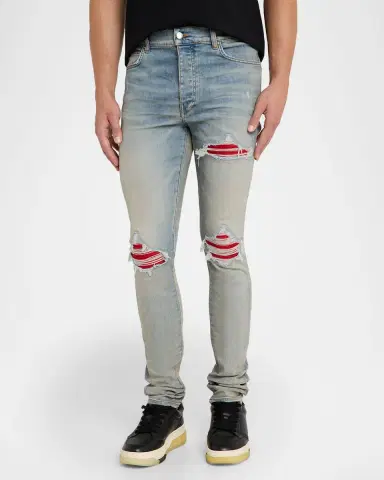 AMIRI Men's MX1 Distressed Skinny Jeans | Thumbnail 4 AMIRI Men's MX1 Distressed Skinny Jeans | Thumbnail 4