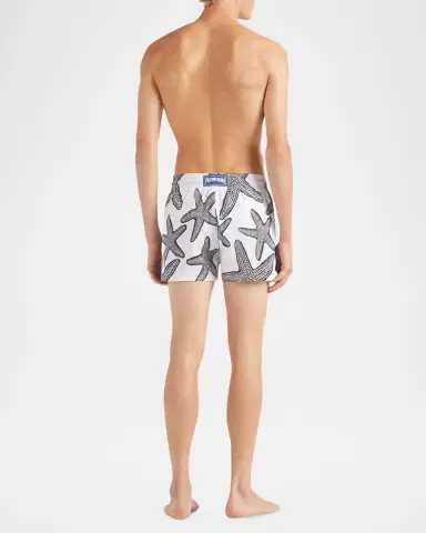 Vilebrequin Men's Starlettes Swim Trunks | Thumbnail 2 Vilebrequin Men's Starlettes Swim Trunks | Thumbnail 2