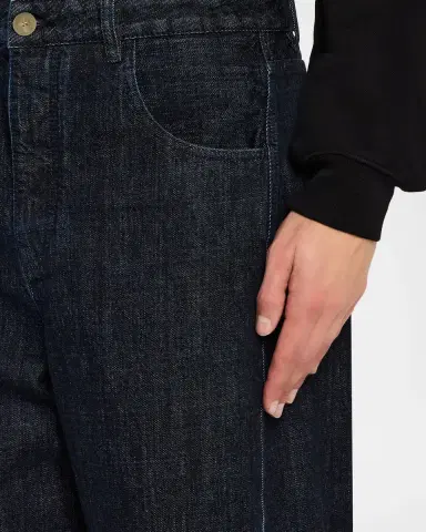 Jacquemus Men's The Mirada de-Nîmes Curved Denim Pants | Thumbnail 5 Jacquemus Men's The Mirada de-Nîmes Curved Denim Pants | Thumbnail 5