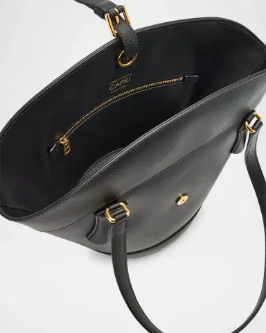 Dolce & Gabbana Capri Leather Shoulder Bag | Thumbnail 9 Dolce & Gabbana Capri Leather Shoulder Bag | Thumbnail 9