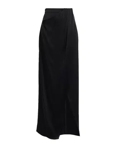 Lapointe Satin Wrap Maxi Skirt | Thumbnail 1 Lapointe Satin Wrap Maxi Skirt | Thumbnail 1