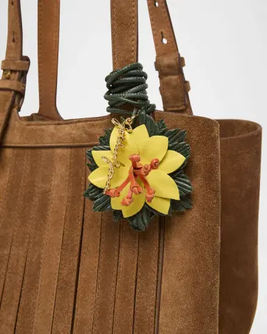 Golden Goose Leather Flower Bag Charm | Thumbnail 2 Golden Goose Leather Flower Bag Charm | Thumbnail 2