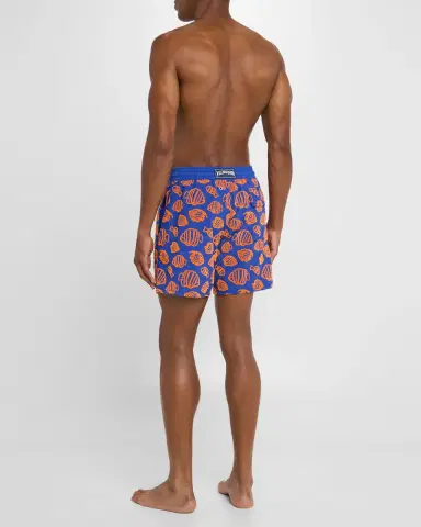 Vilebrequin Men's Fishy Vibe Swim Shorts | Thumbnail 3 Vilebrequin Men's Fishy Vibe Swim Shorts | Thumbnail 3
