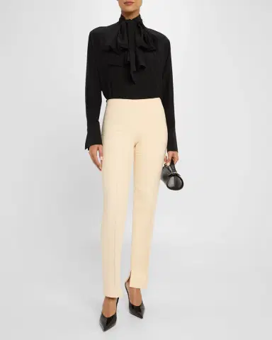Amir Taghi Lisa Slim-Leg Ankle Split Hem Pants | Thumbnail 2 Amir Taghi Lisa Slim-Leg Ankle Split Hem Pants | Thumbnail 2