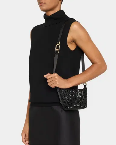 Giorgio Armani La Prima Rhinestone Silk Hobo Bag | Thumbnail 2 Giorgio Armani La Prima Rhinestone Silk Hobo Bag | Thumbnail 2