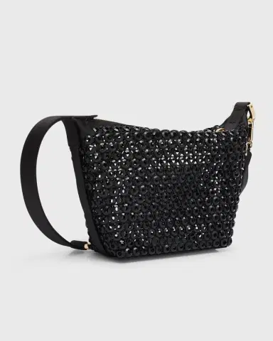 Giorgio Armani La Prima Rhinestone Silk Hobo Bag | Thumbnail 3 Giorgio Armani La Prima Rhinestone Silk Hobo Bag | Thumbnail 3