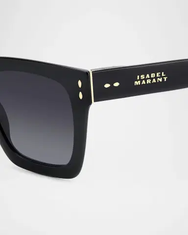Isabel Marant Logo Square Acetate Sunglasses | Thumbnail 2 Isabel Marant Logo Square Acetate Sunglasses | Thumbnail 2