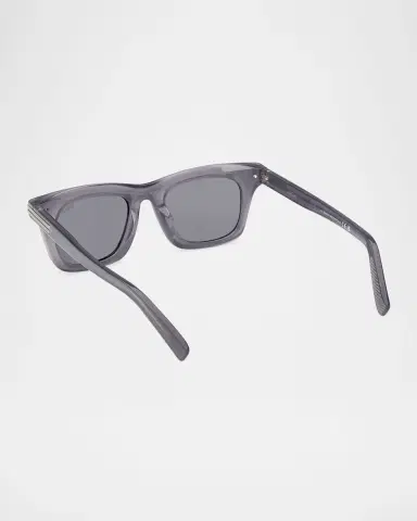Zegna Men's Rectangular Acetate Sunglasses | Thumbnail 2 Zegna Men's Rectangular Acetate Sunglasses | Thumbnail 2