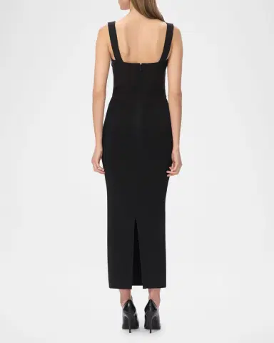 Hervé Léger The Alessia Cutout Bodycon Ankle Gown | Thumbnail 2 Hervé Léger The Alessia Cutout Bodycon Ankle Gown | Thumbnail 2