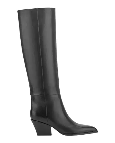 Marc Fisher LTD Tarrie Stacked Heel Leather Knee-High Boots | Thumbnail 1 Marc Fisher LTD Tarrie Stacked Heel Leather Knee-High Boots | Thumbnail 1