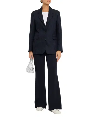 Golden Goose Journey Pinstripe Wool Jacket | Thumbnail 1 Golden Goose Journey Pinstripe Wool Jacket | Thumbnail 1