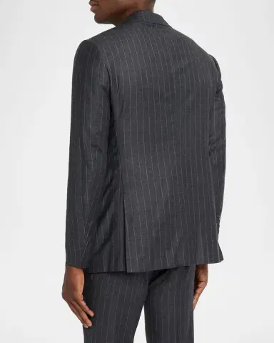 Kiton Men's Wool Pinstripe Two-Piece Suit | Thumbnail 5 Kiton Men's Wool Pinstripe Two-Piece Suit | Thumbnail 5