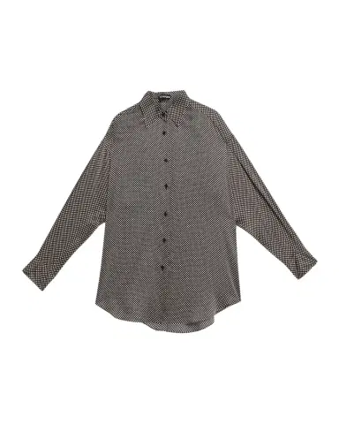 TOM FORD Polka Dot Stretch Satin Button-Down Shirt | Thumbnail 1 TOM FORD Polka Dot Stretch Satin Button-Down Shirt | Thumbnail 1