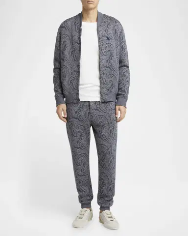 Etro Men's Chest Logo Graphic Crewneck T-Shirt | Thumbnail 2 Etro Men's Chest Logo Graphic Crewneck T-Shirt | Thumbnail 2