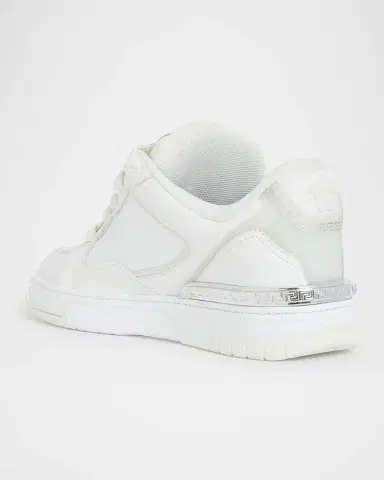 Versace Men's Biggie Basket Leather Sneakers | Thumbnail 3 Versace Men's Biggie Basket Leather Sneakers | Thumbnail 3