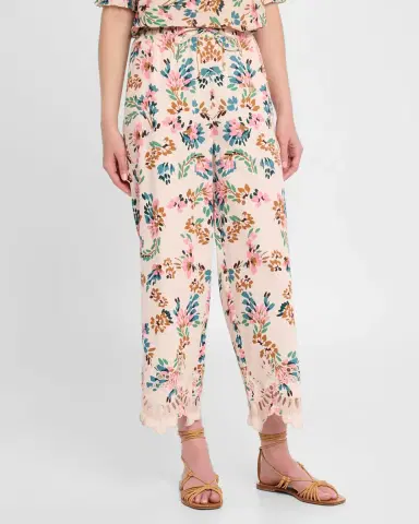 Figue Lizzy Straight-Leg Crop Pull-On Pants | Thumbnail 4 Figue Lizzy Straight-Leg Crop Pull-On Pants | Thumbnail 4