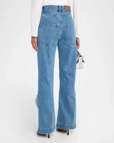 Wynn Hamlyn Mid-Rise Twist Jeans | Thumbnail 3 Wynn Hamlyn Mid-Rise Twist Jeans | Thumbnail 3