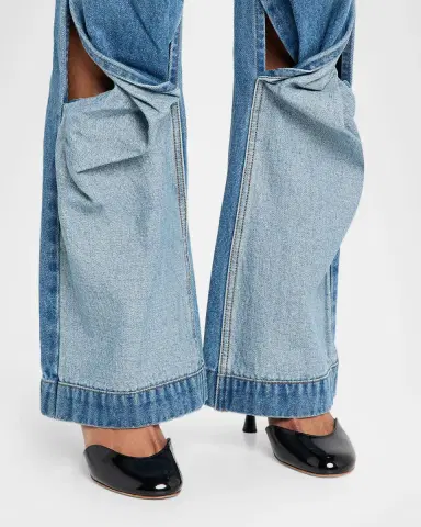 Wynn Hamlyn Mid-Rise Twist Jeans | Thumbnail 5 Wynn Hamlyn Mid-Rise Twist Jeans | Thumbnail 5