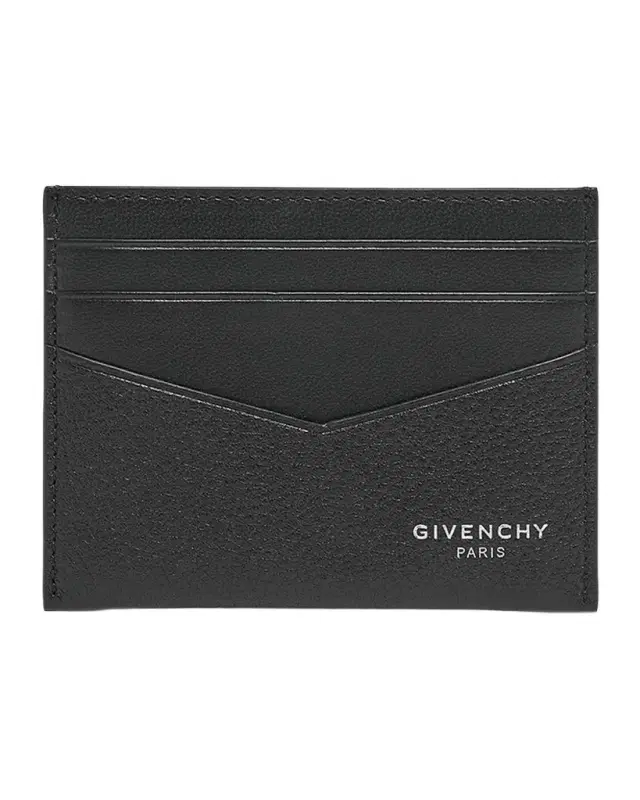Men 's Leather V-Cut Card Holder Men 's Leather V-Cut Card Holder