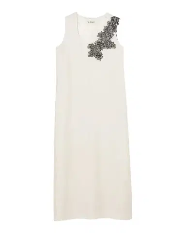 RÓHE Scoop-Neck Silk Lace Dress | Thumbnail 1 RÓHE Scoop-Neck Silk Lace Dress | Thumbnail 1
