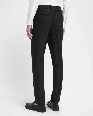 Versace Men 's Barocco Jacquard Formal Pants | Thumbnail 3 Versace Men 's Barocco Jacquard Formal Pants | Thumbnail 3