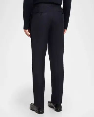 Stefano Ricci Men 's Slim Wool Trousers | Thumbnail 2 Stefano Ricci Men 's Slim Wool Trousers | Thumbnail 2