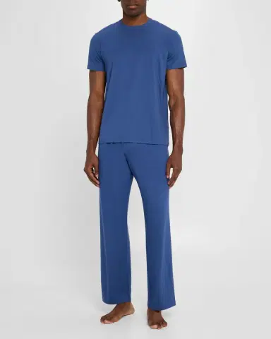 Derek Rose Men's Basel Micro Modal Lounge Pants | Thumbnail 2 Derek Rose Men's Basel Micro Modal Lounge Pants | Thumbnail 2