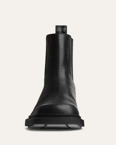 Bottega Veneta Men's Ben Smooth & Intrecciato Leather Chelsea Boots | Thumbnail 3 Bottega Veneta Men's Ben Smooth & Intrecciato Leather Chelsea Boots | Thumbnail 3