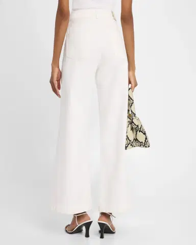 Good Work by Argent x Citizens of Humanity Beverly High-Rise Wide-Leg Cotton Trousers | Thumbnail 3 Good Work by Argent x Citizens of Humanity Beverly High-Rise Wide-Leg Cotton Trousers | Thumbnail 3