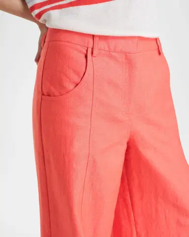 TWP Dees Cotton Linen Wide-Leg Trousers | Thumbnail 4 TWP Dees Cotton Linen Wide-Leg Trousers | Thumbnail 4