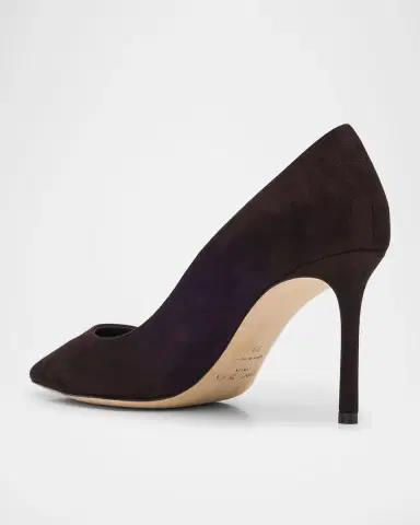 Jimmy Choo Romy 85 Suede Pumps | Thumbnail 4 Jimmy Choo Romy 85 Suede Pumps | Thumbnail 4
