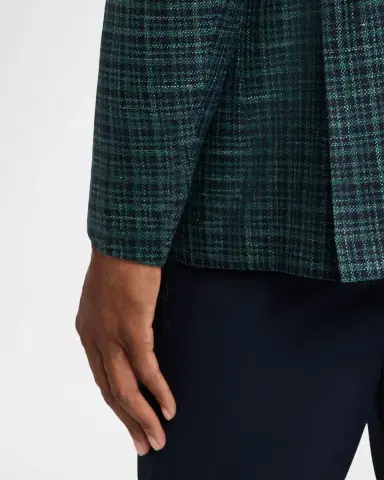 Kiton Men's Cashmere Multi-Check Sport Coat | Thumbnail 8 Kiton Men's Cashmere Multi-Check Sport Coat | Thumbnail 8