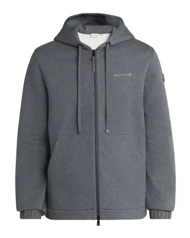 Moncler Men's Fleece Full-Zip Hoodie | Thumbnail 1 Moncler Men's Fleece Full-Zip Hoodie | Thumbnail 1