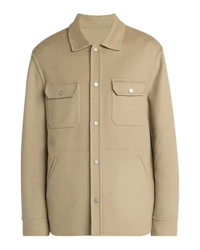 Men's Reversible Wool-Blend Shirt Jacket Men's Reversible Wool-Blend Shirt Jacket
