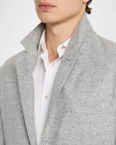 Brunello Cucinelli Men's Plaid Donegal Effect Two-Piece Suit | Thumbnail 8 Brunello Cucinelli Men's Plaid Donegal Effect Two-Piece Suit | Thumbnail 8