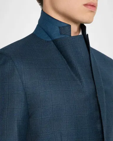 Brioni Men's Wool Tonal Prince of Wales Sport Coat | Thumbnail 6 Brioni Men's Wool Tonal Prince of Wales Sport Coat | Thumbnail 6