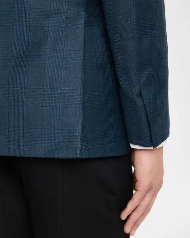 Brioni Men's Wool Tonal Prince of Wales Sport Coat | Thumbnail 7 Brioni Men's Wool Tonal Prince of Wales Sport Coat | Thumbnail 7