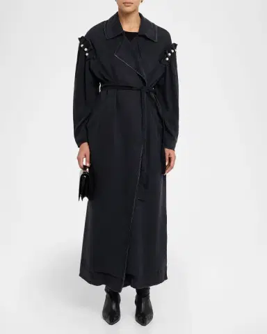 Akyn Studio Rocia Denim Trench Coat | Thumbnail 2 Akyn Studio Rocia Denim Trench Coat | Thumbnail 2
